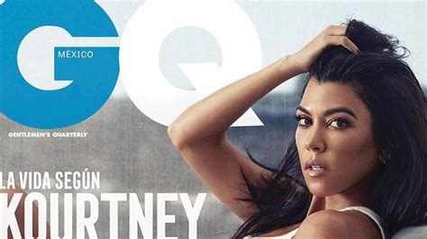 kourtney k nudes|Kourtney Kardashian Poses Completely Nude for GQ Mexico